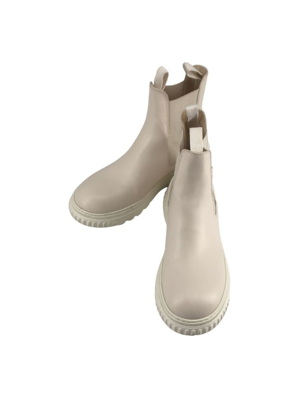 Dior Side Gore Boots Ivory